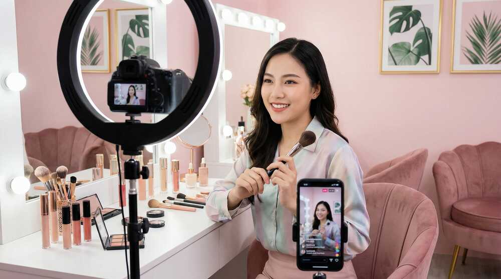 国产视频美妆教程视频